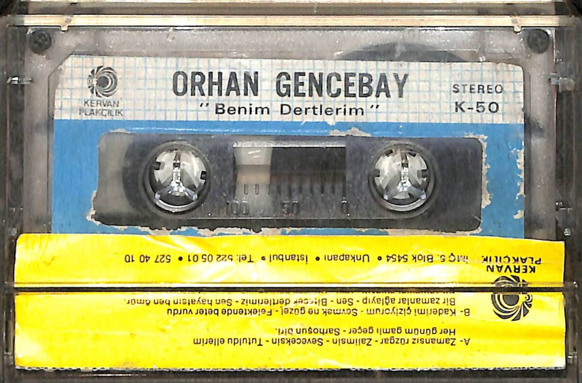 Orhan Gencebay - Benim Dertlerim (İkinci El) Kaset KST26605 - 2