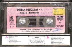 Orhan Gencebay - Benim Dertlerim (Sarı Bandrol - İkinci El) Kaset KST26596 - 2