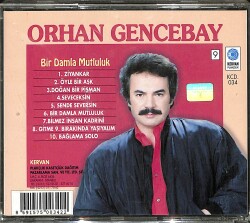 Orhan Gencebay - Bir Damla Mutluluk CD - Dönem Baskı (İkinci El) CD3750 - 2