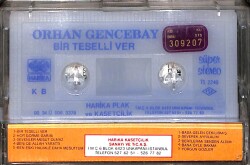 Orhan Gencebay - Bir Teselli Ver (Bordo Bandrol) Kaset (İkinci El) KST26585 - 2