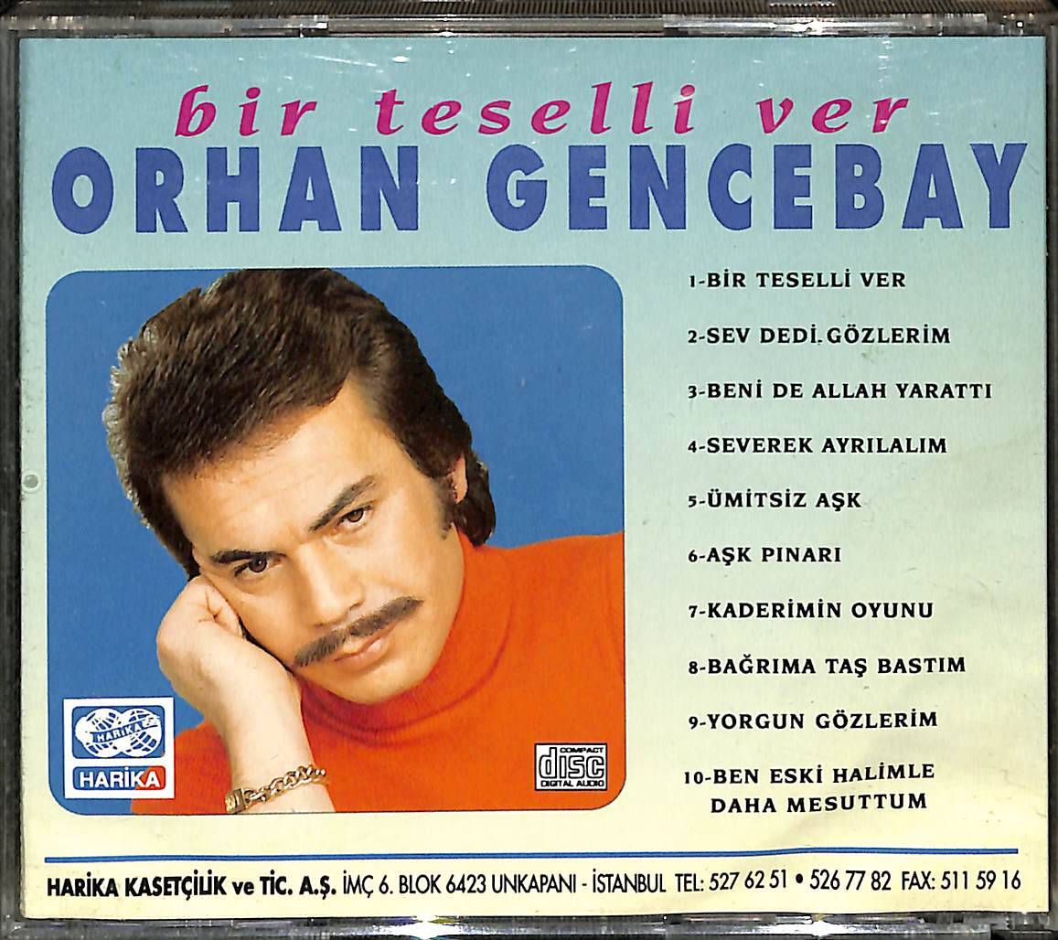 Orhan Gencebay - Bir Teselli Ver CD - Dönem Baskı (İkinci El) CD3738 - 2