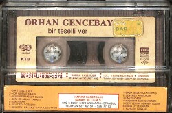 Orhan Gencebay - Bir Teselli Ver (Sarı Bandrol-İkinci El) Kaset 