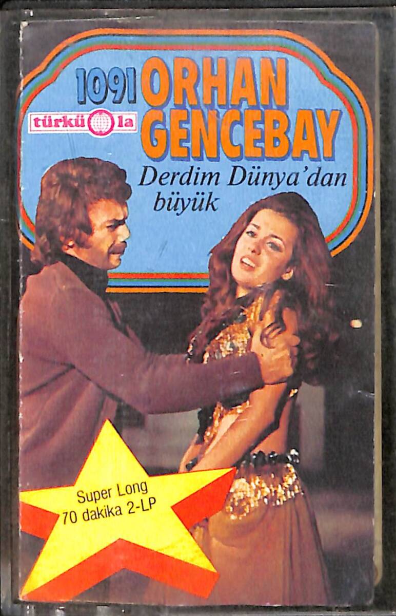 Orhan Gencebay - Derdim Dünyadan Büyük (Türküola) Kaset (İkinci El) KST26591 - 1