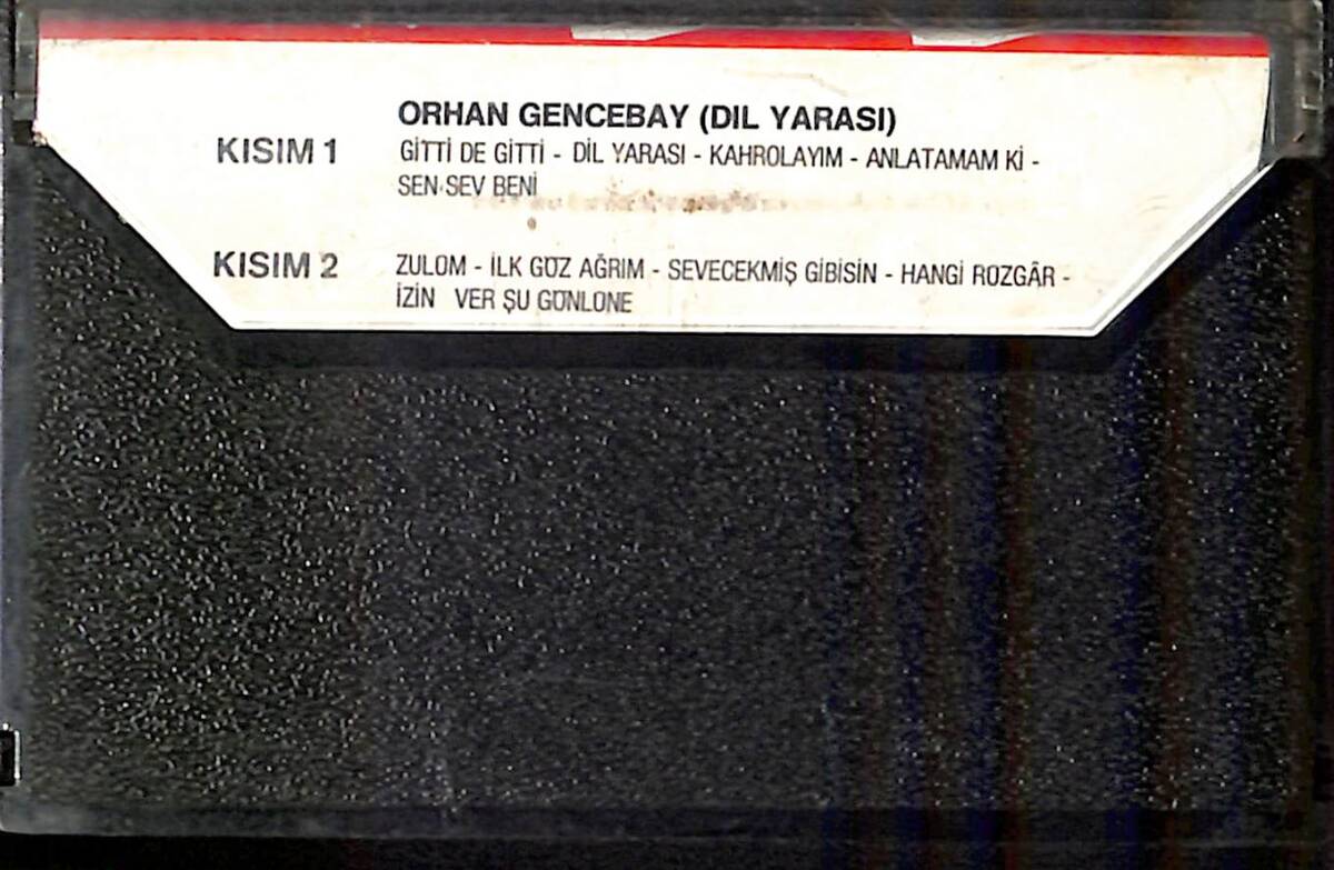 Orhan Gencebay - Dil Yarası Kaset (Minareci Alman Baskı - İkinci El) KST27885 - 2