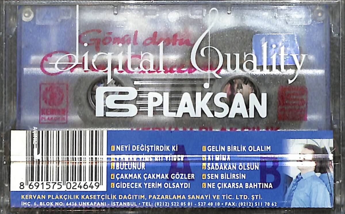 Orhan Gencebay - Gönül Dostu Kaset (Sıfır) KST26575 - 2