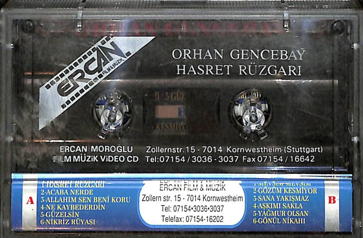 Orhan Gencebay - Hasret Rüzgarı (İkinci El) Kaset 