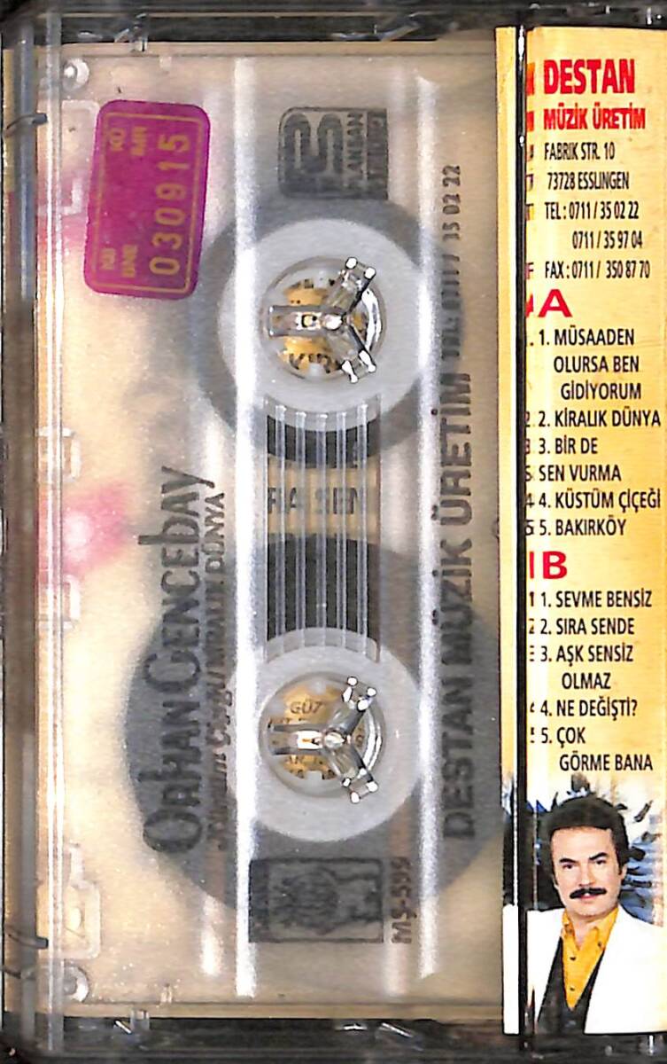 Orhan Gencebay - Küstüm Çiçeği / Kiralık Dünya Kaset (İkinci El) KST26593 - 2