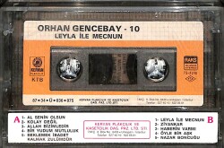 Orhan Gencebay – Leyla İle Mecnun (İkinci El) Kaset 