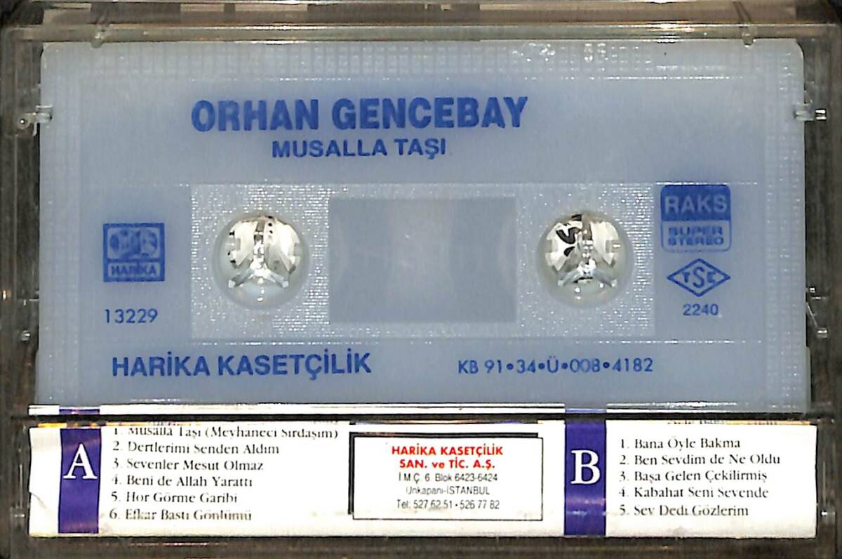 Orhan Gencebay - Musalla Taşı Kaset (İkinci El) KST26576 - 2