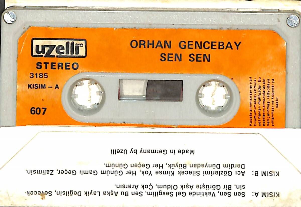 Orhan Gencebay - Sen Sen Kaset (İkinci El) KST26578 - 2