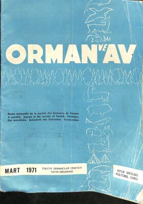 Orman Ve Av Dergisi Mart 1971 NDR77391 - 1