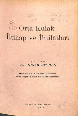 ORTA KULAK İLTİHAP VE İHTİLATLARI, 1947 KTP1919 - 1