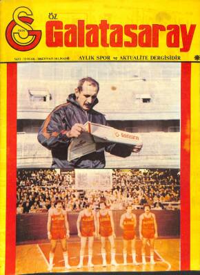 Öz Galatasaray Dergisi Sayı 13 Ocak 1982 - Atletlerimiz Anıtkabirde, Paul Dawkins ile Remzi NDR85567 - 1