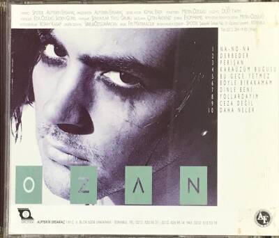 Ozan Orhon * Perişan * ( İkinci El ) CD Müzik CD890 - 2