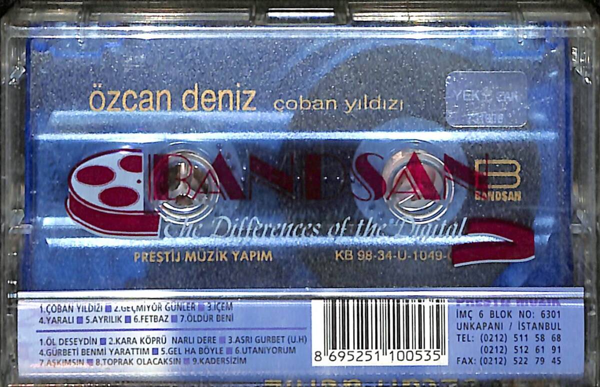 Özcan Deniz - Çoban Yıldızı Kaset (Sıfır) KST27485 - 2