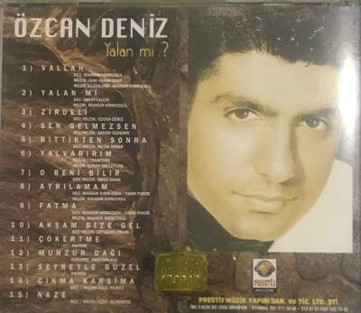 Özcan Deniz *Yalan mı? * ( İkinci El ) CD Müzik CD2497 - 2