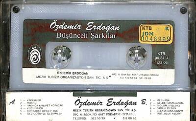 Özdemir Erdoğan - Düşünceli Şarkılar Kaset (İkinci El) KST25341 - 2