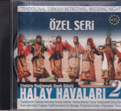 Özel Seri *Halay Havaları 2 * ( İkinci El ) CD Müzik CD1428 - 1