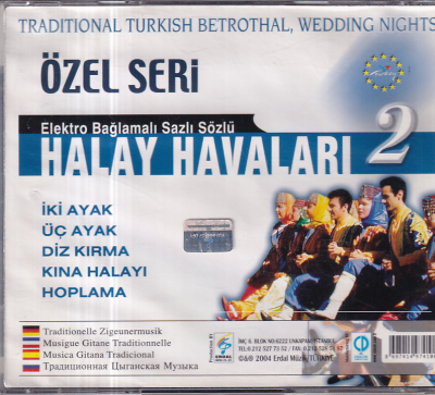 Özel Seri *Halay Havaları 2 * ( İkinci El ) CD Müzik CD1428 - 2