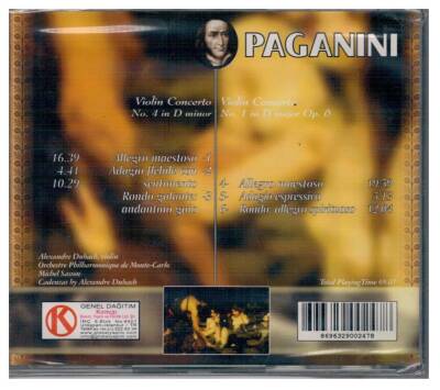 Paganini - Violin Concerto No.4 in Minor,No.1 in D Major CD10 - 4