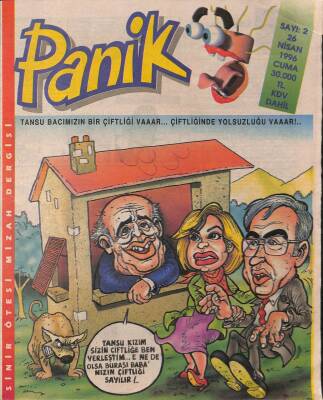 Panik Sınır Ötesi Mizah Dergisi Sayı2 26 Nisan 1996 NDR20692 - 1