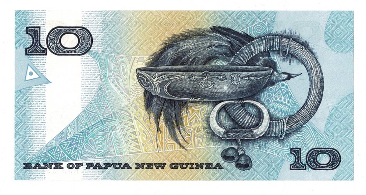 Papua Yeni Gine 10 Kina 1988-98 Çil YKP7908 - 2