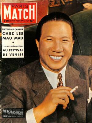 Paris Match 13 SEPT 1953 - CHEF DE ETAT VIETNAMIEN S.M.BAO DAİ DRG576 - 1