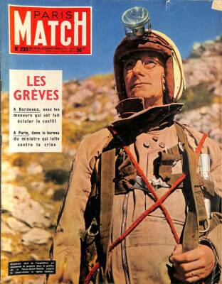 Paris Match 22 Aout 1953 - Les Greves DRG587 - 1