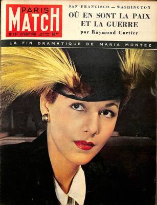 Paris Match 22 Sept Maria Montez, Maureen Connolly, Aneurin Bevan NDR84394 - 1