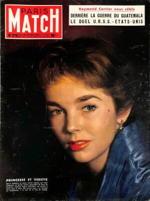 Paris Match 3 au 10 Juil 1954 - KAPAK Victoria Dawn Addams DRG579 - 1