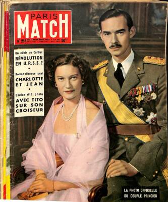 Paris Match Du 11 - Au 18 - Avril 1953 - Charlotte et Jean - Raymond Cartier - Albert Einstein NDR84398 - 1