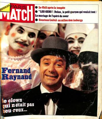 Paris Match No 1275 13 Octobre 1973 - Fernand Raynaud, Brigitte Bardot NDR82941 - 1