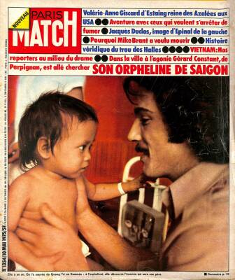 Paris Match No 1354 10 Mai 1975 - La Reine Valerie Anne NDR82910 - 1