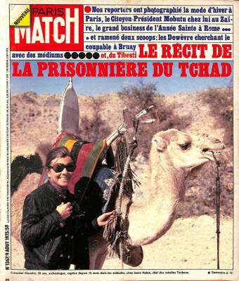 Paris Match No 1367 9 Aout 1975 - Et Du Tibesti Le Recit De La Prisonniere Du Tchad NDR82946 - 1