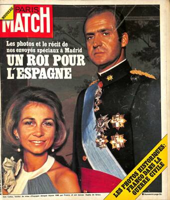 Paris Match No 1383 29 Novembre 1975 - Les Photos Et Recit De Nos Envoyes Speciaux A Madrid Un Roi Pour L espagne NDR82942 - 1