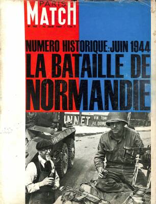 Paris Match No 792 12 Juin 1964 - Numero Historique Juin 1944 La Bataille De Normandie NDR82921 - 1