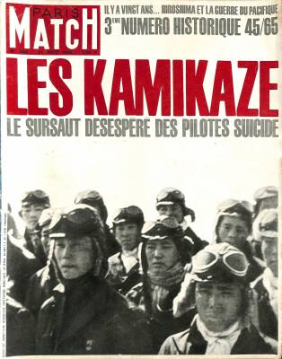 Paris Match No 854 21 Aout 1965 - Les Kamikaze Le Sursaut Desespere Des Pilotes Suicide NDR82919 - 1