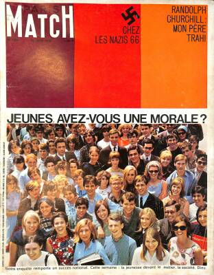 Paris Match No 897 18 Juin 1966 - Judy Garland, Liza Garland, Nathalie Antbony NDR84494 - 1