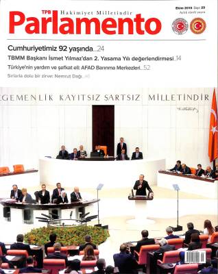 Parlamento Dergisi Ekim 2015 Sayı 29 NDR78594 - 1