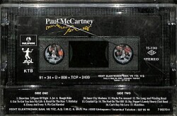 Paul McCartney *Tripping The Live Fantastic* Kaset KST23446 - 2