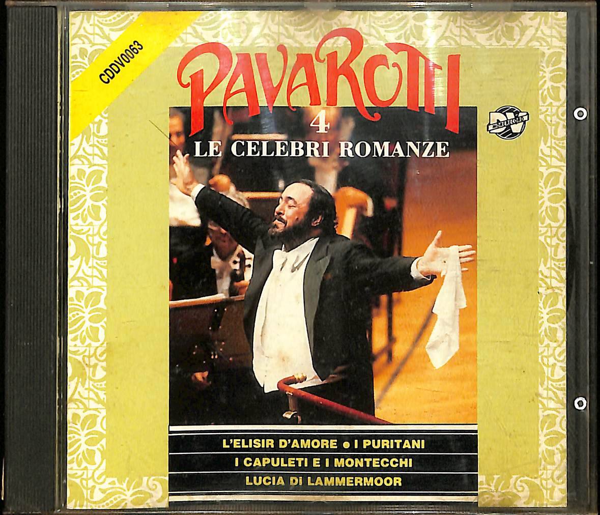 Pavarotti - Le Celebri Romanze 4 CD (İkinci El) CD3726 - 1