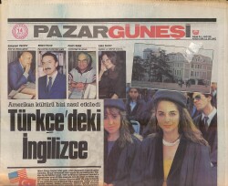 Pazar Güneşi Gazetesi 14 Aralık 1986 - Cengiz Kurtoğlu; Çay Fabrikasından Sahil Yoluna - Derya Arbaş Ve Hülya Avşar'ın Yılbaşı Programı GZ156369 - 1