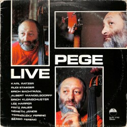 Pege – Live (1983 - Macaristan) LP - 1