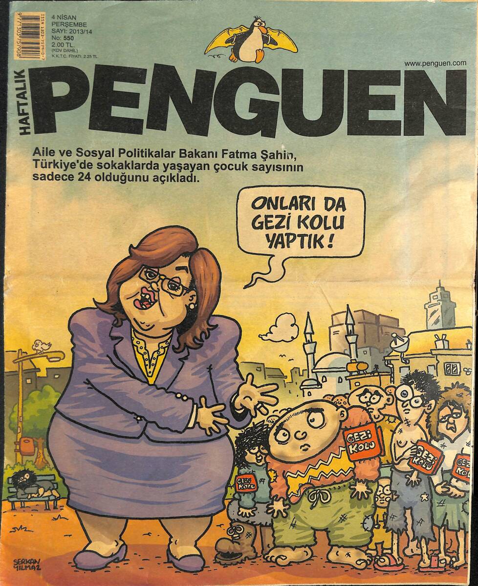 Penguen Dergisi 4 Nisan 2013 Sayı 550 GZ154084 - 1