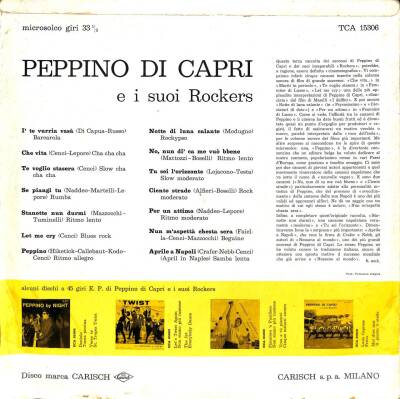 Peppino Di Capri - E I Suoi Rockers Italy LP (108) PLK17411 - 2