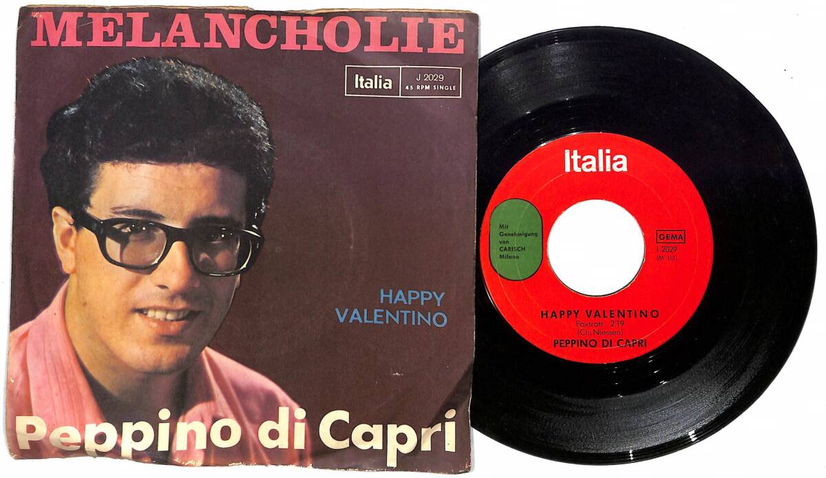 Peppino Di Capri - Melancholie / Happy Valentino PLAK (10/5.5) PLK24856 - 2