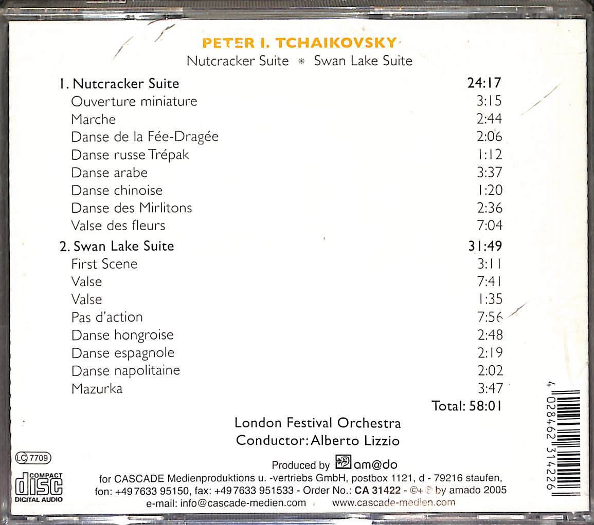 Peter I. Tchaikovsky - Nutcracker Suite - Swan Lake Suite CD (İkinci El) CD3565 - 2