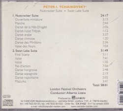 Peter I. Tchaikovsky *Nutcracker Suite Swan Lake Suite ( İkinci El ) CD Müzik CD872 - 4