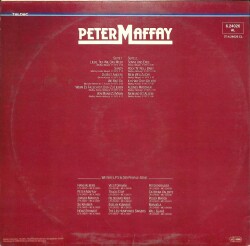 Peter Maffay - Rockn Roll Baby 1981 LP (109) PLK17606 - 2