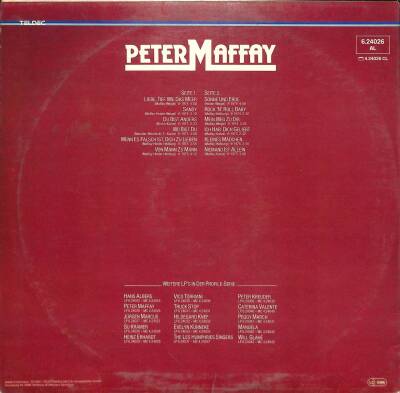 Peter Maffay - Rockn Roll Baby 1981 LP (109) PLK17606 - 2